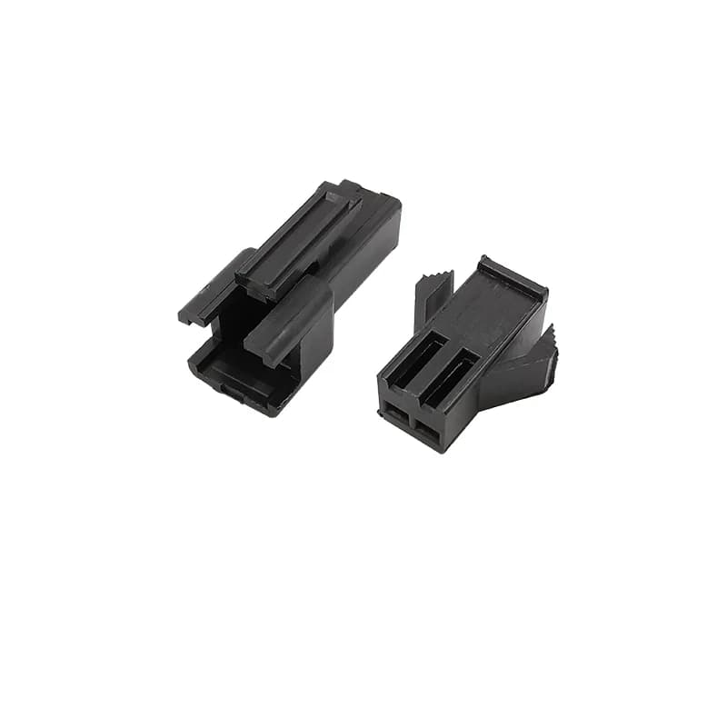 2.54mm JST SM Connector Kit | 2-Pin Male & Female Plugs | Precision Crimp Terminals - Thumbnail 2