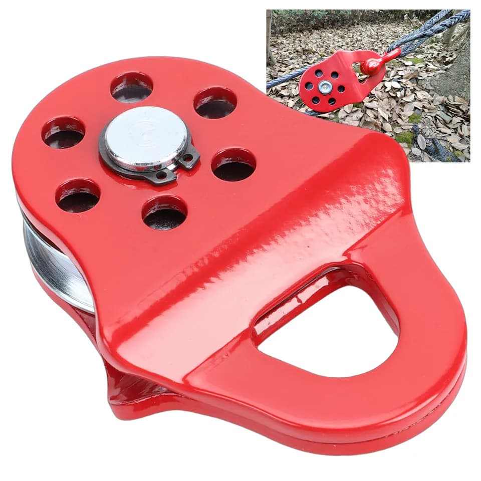 3 Ton Snatch Block | Heavy Duty Recovery Pulley | Truck & Tractor Towing - Thumbnail 2