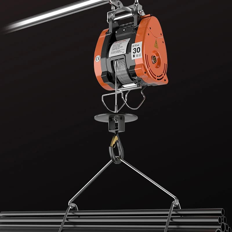 Electric Hoist | 300kg Lifting Capacity | Portable & High-Efficiency Winch - Thumbnail 4