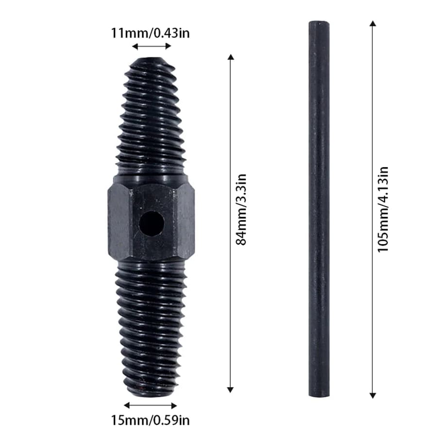 Dual-Head Faucet Valve Puller | Universal 1/2-Inch Tool for Easy Cartridge Removal - Thumbnail 6