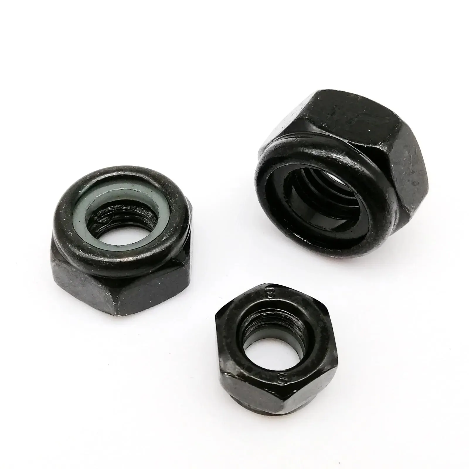 200PCS Nylon Insert Locknuts | Hexagon Self-Locking Nylock Set | M2-M8 DIN985 - Thumbnail 4