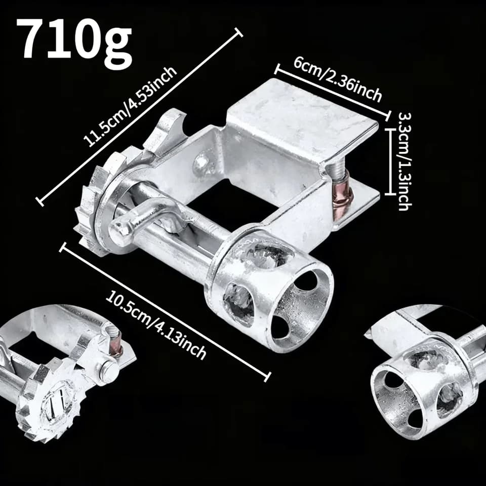 Rope Lever Hoist | Ratchet Tensioner | Manual Load Binding Fastener - Thumbnail 3