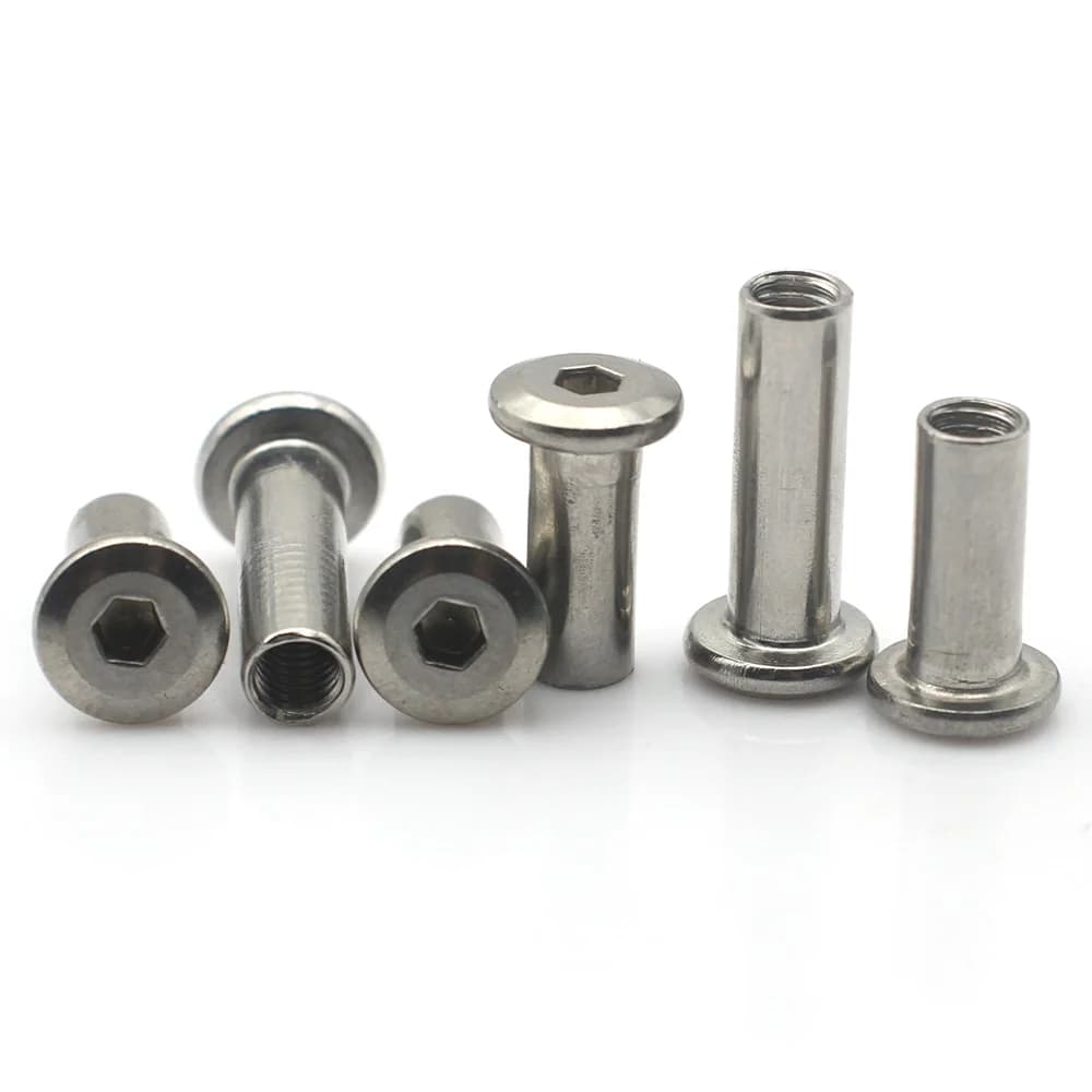 Connector Screws & Bolt Fasteners | M2-M10 304 Stainless Steel | Hex Socket Cap Nut Kit