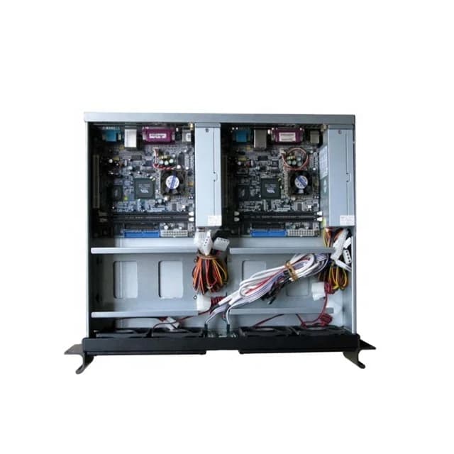 EKI-M236 Compact Rackmount Server Chassis | Dual Mini-ITX System | Industrial-Grade Enclosure - Thumbnail 2