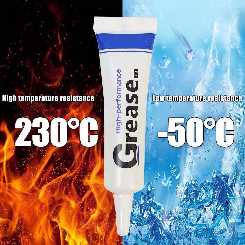 Multi-Purpose Silicone Grease | Waterproof Lubricant & Sealant for Automotive & Home Maintenance - Thumbnail 5