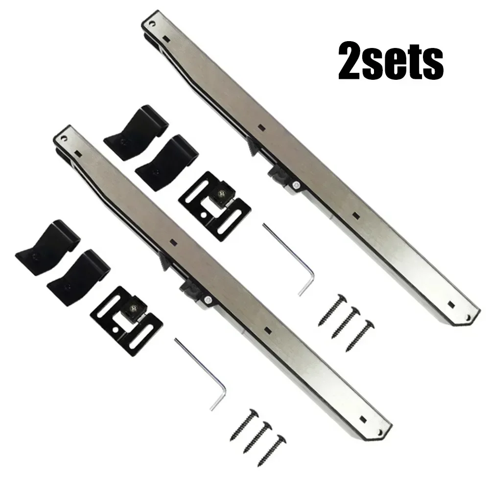 Soft-Close Door Damper | Silent Sliding Barn Door Hardware | Durable Silver Mechanism - Thumbnail 6