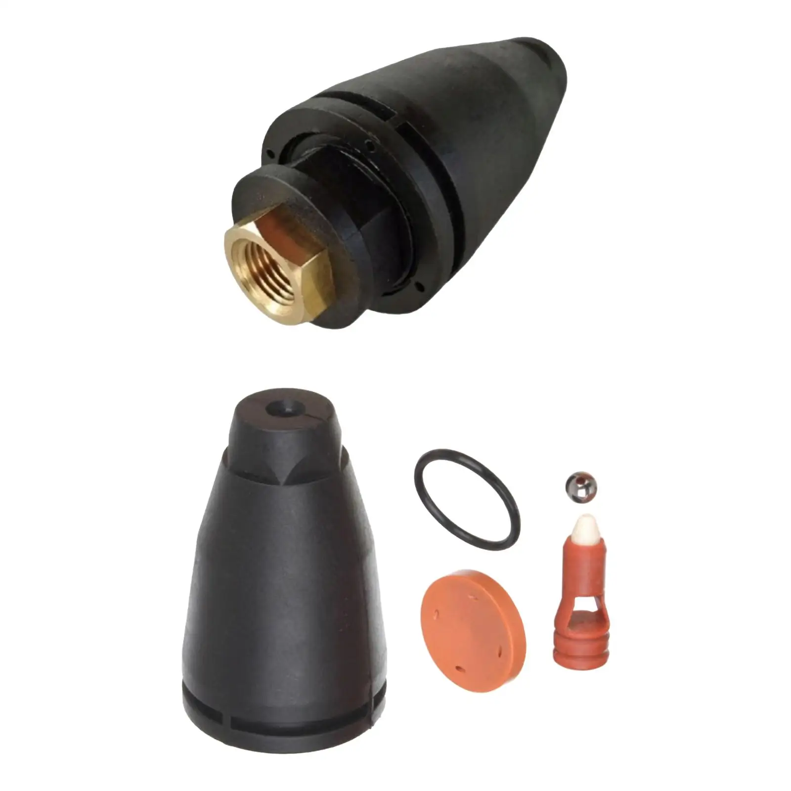 Turbo Nozzle for Pressure Washer | 1/4 Quick Connect | 2000 PSI Dirt Blaster & Cleaning Tool - Thumbnail 2