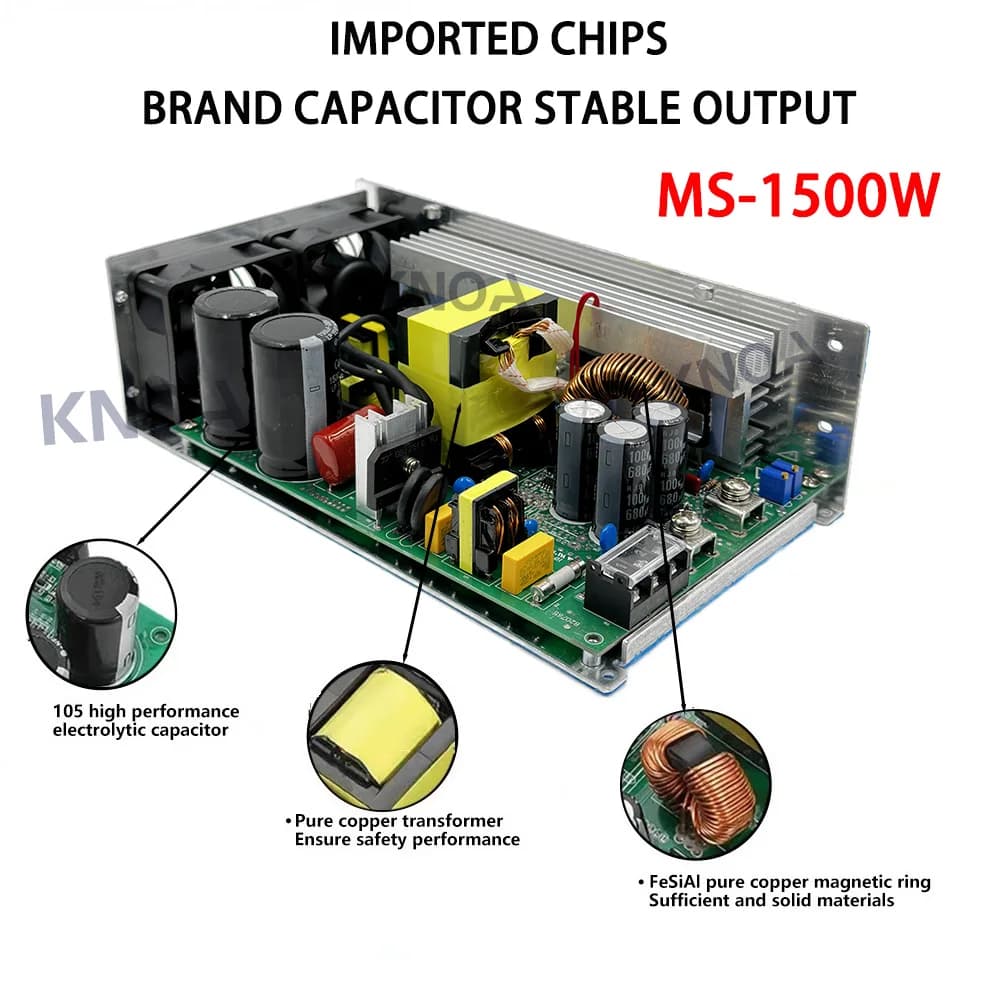 Adjustable Switching Power Supply | 500W-1500W | 0-220V AC/DC Output | Lab & Industrial Grade - Thumbnail 4