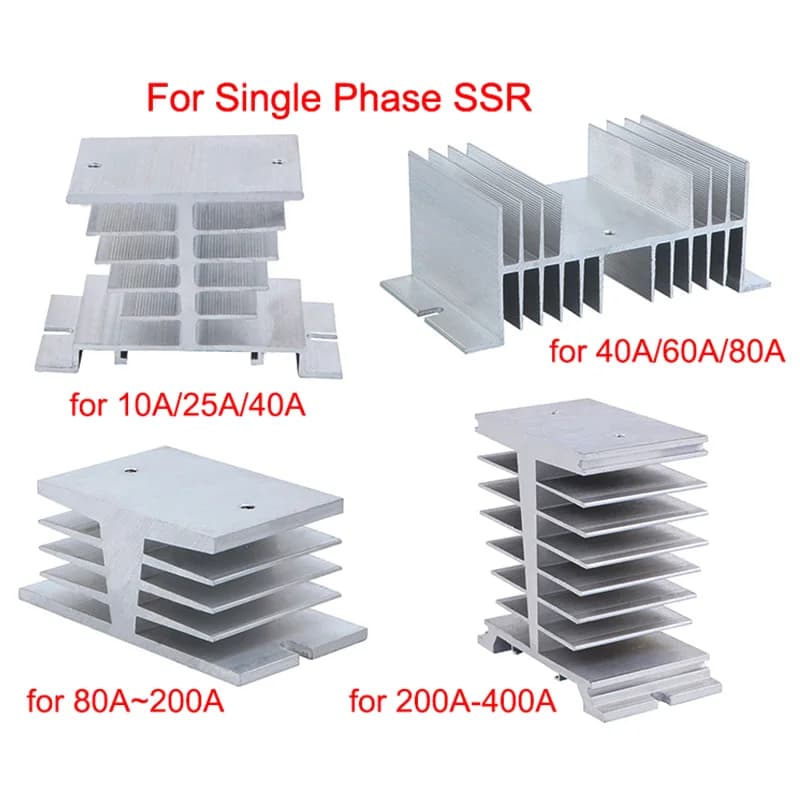 Solid State Relay | SSR-10DA/25DA/40DA | 220V AC to 3-32V DC | 10A-40A Heat Sink Mount - Thumbnail 4