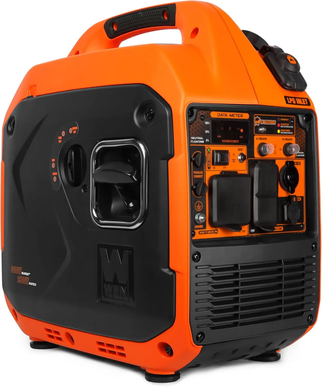 Dual Fuel Inverter Generator | 3600W RV-Ready Power | Ultra-Quiet & Portable - Thumbnail 3