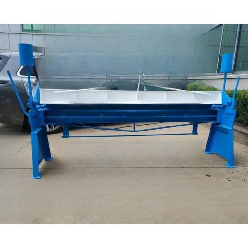 10-Foot Sheet Metal Brake | Manual Box & Pan Bender for Fabrication - Thumbnail 2