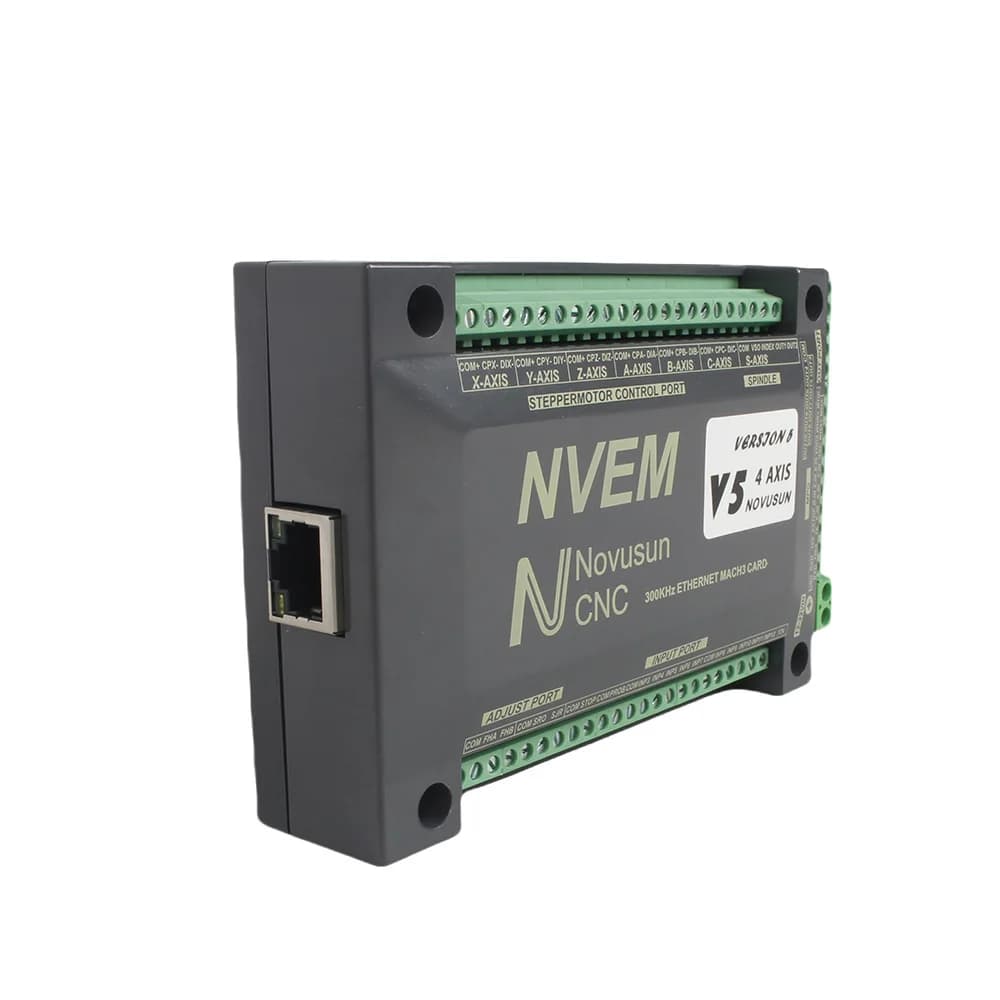 5-Axis CNC Motion Controller | 300kHz High-Speed Mach3 Compatible | Ethernet Interface - Thumbnail 3
