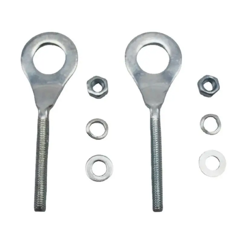 Chain Tensioner Adjuster | 2Pcs Iron Puller Tool | For 50cc-125cc Mini Bikes ATVs - Thumbnail 2