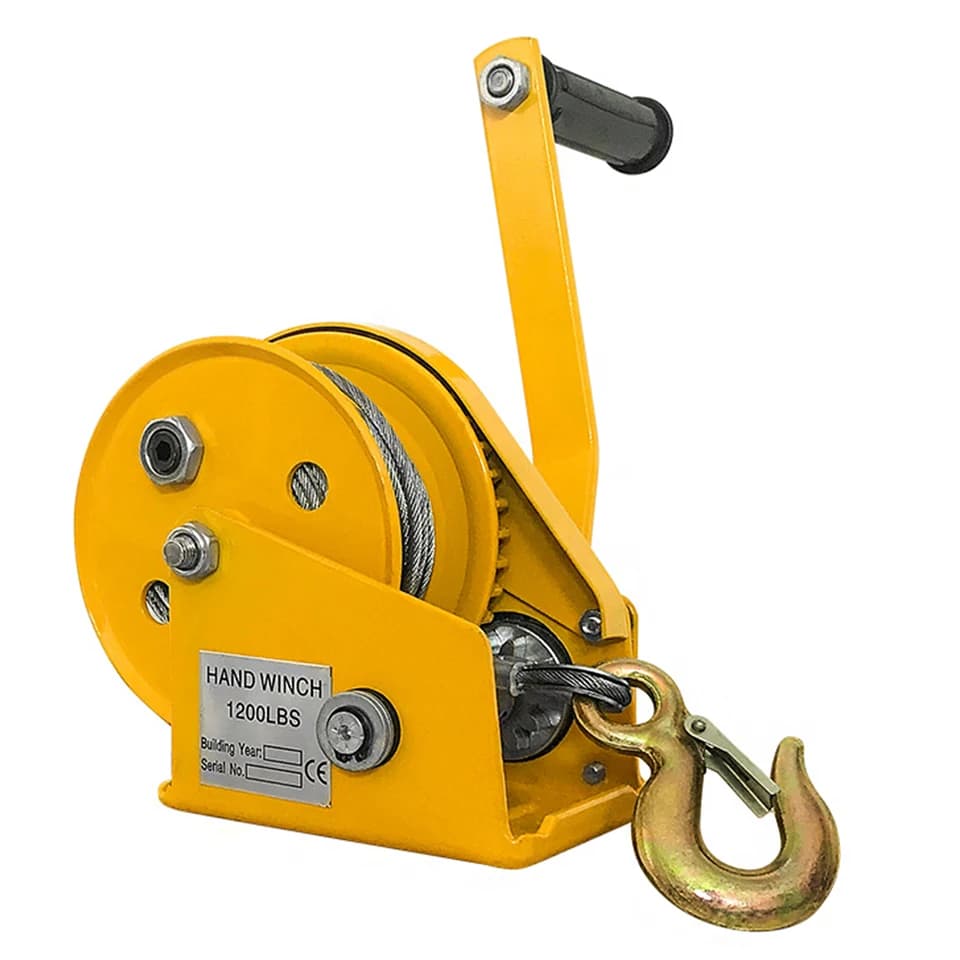 Heavy-Duty Lever Hoist | Two-Way Locking Crank | 1200 lbs for Boat & ATV - Thumbnail 6