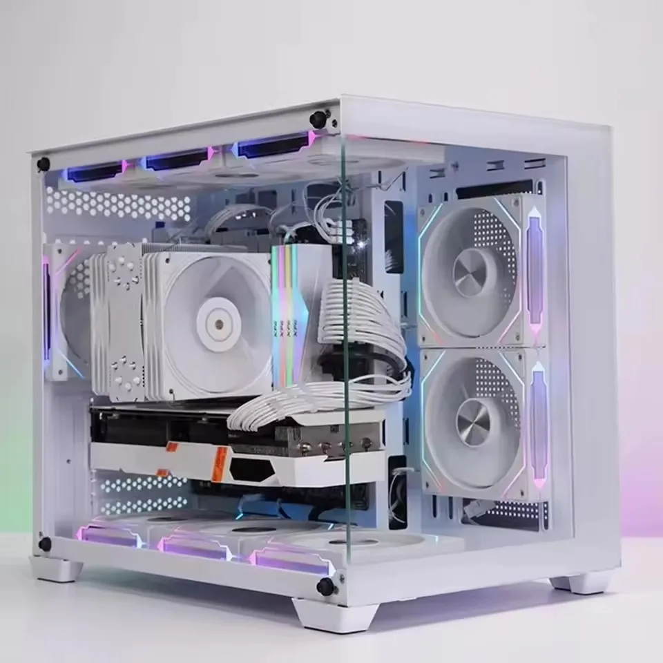 Mirror ARGB PC Case Fan | 120mm PWM Cooling | 5V 3-Pin Sync - Thumbnail 6