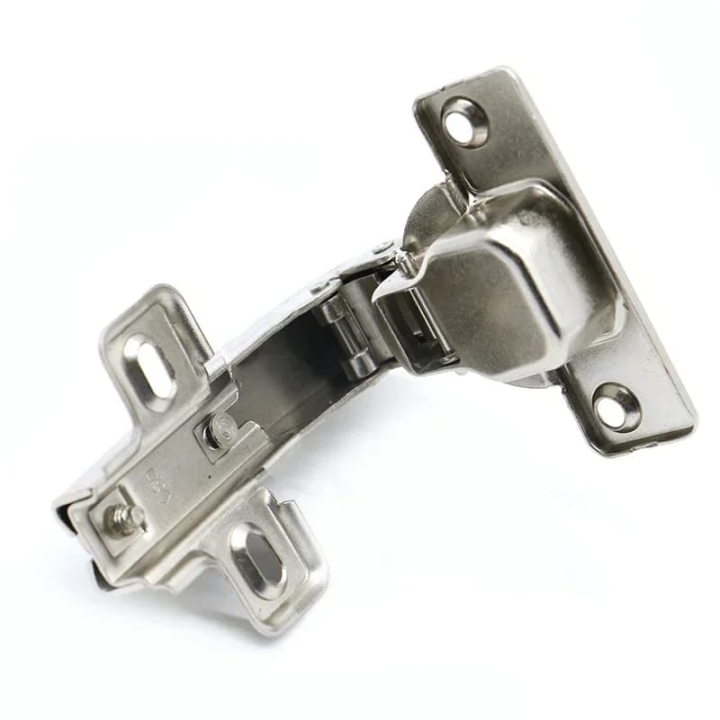 Corner Cabinet Hinges | 90 Degree Fold & Concealed Set | 2-Pack Hydraulic Angular Hardware - Thumbnail 6