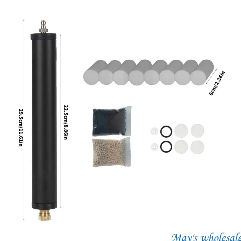 3-Stage Oil-Water Separator | High-Performance Filtration System for Scuba Diving | Model 448A - Thumbnail 3