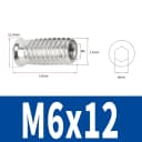 M6x12mm-5pcs