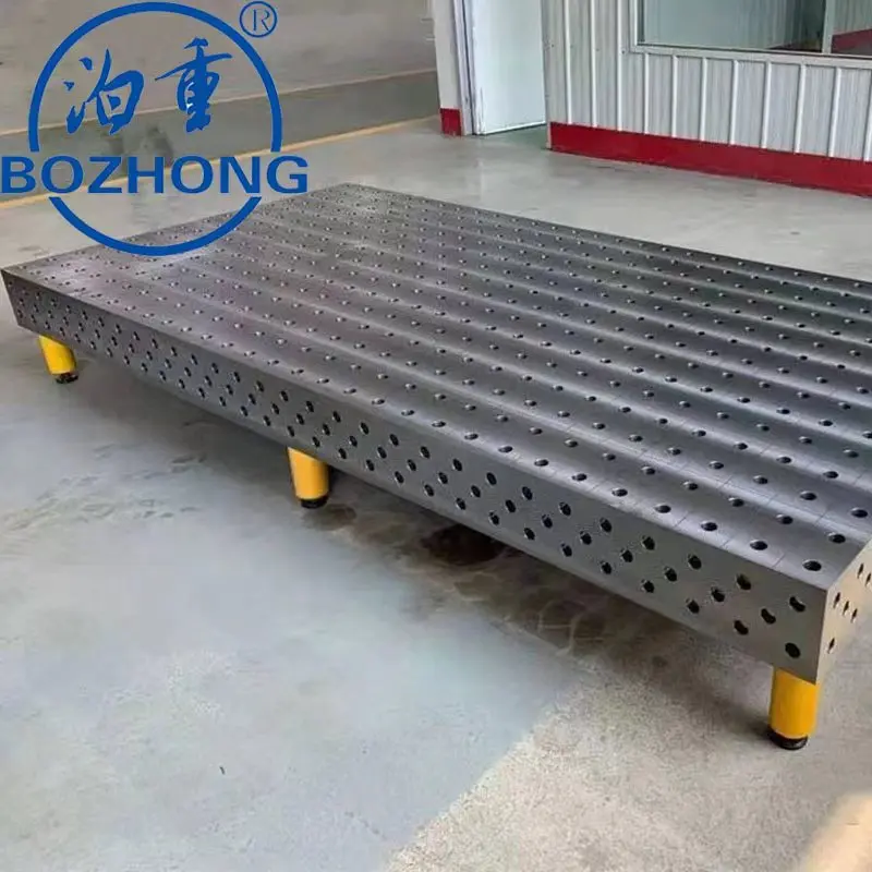 3D Welding Table with Clamping System | 1500x3000mm Cast Iron Surface | Heavy-Duty Assembly Platform - Thumbnail 2
