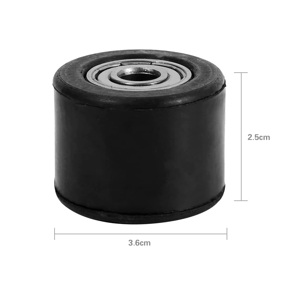 Dirt Bike Chain Tensioner | 8mm Roller Guide Wheel | Professional Grade Accessory - Thumbnail 5