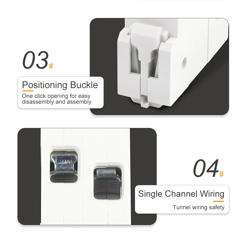 Smart Circuit Breaker | 63A DIN Rail | WiFi Remote Control & Energy Monitoring - Thumbnail 3