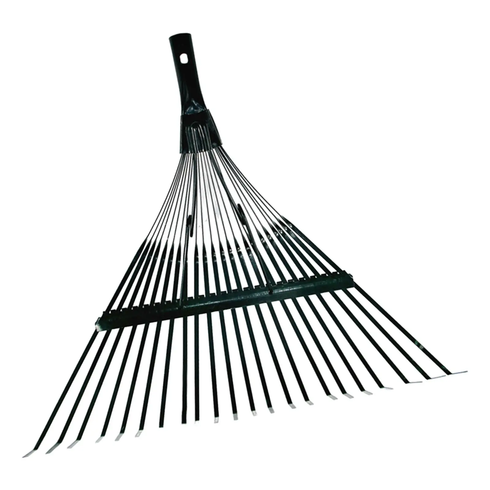 Lawn Leaf Rake | High Carbon Steel Durable Head | Yard, Gardening & Camping Tool - Thumbnail 5