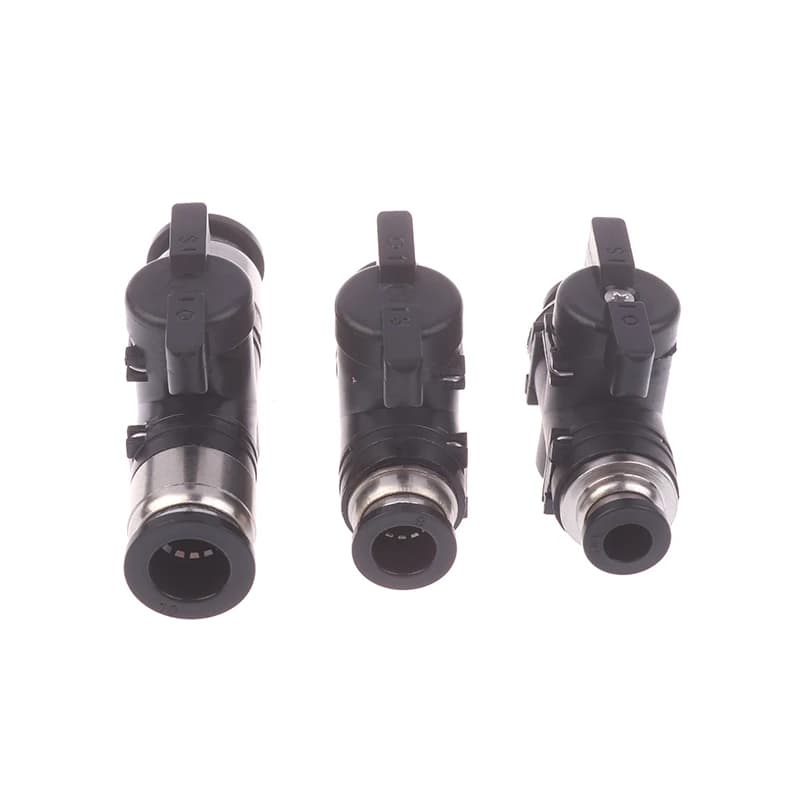 Push-to-Connect Air Fittings Kit | 4mm to 16mm Sizes | Quick-Release Pneumatic Hose Connectors - Thumbnail 4