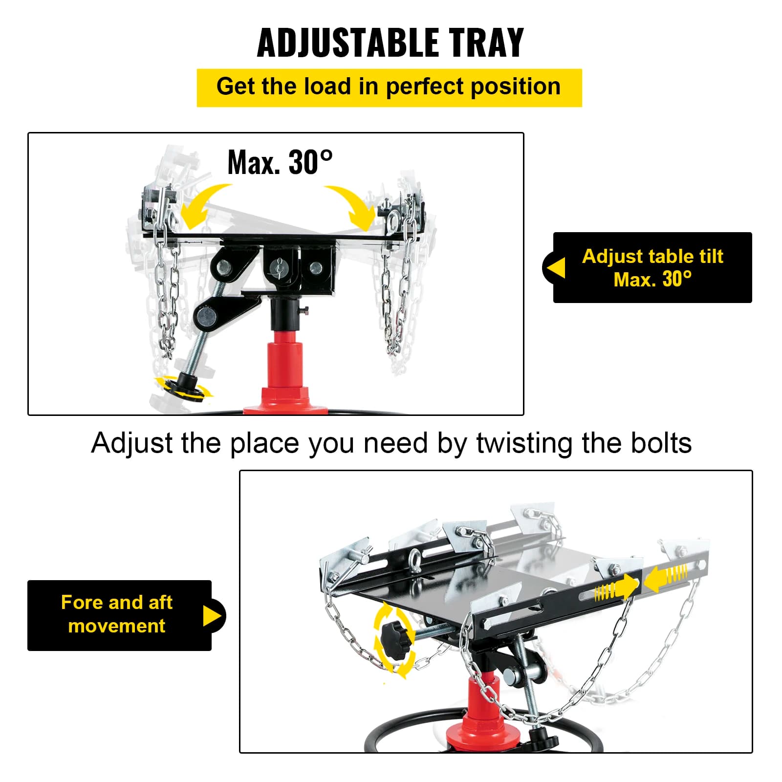 2-Stage Hydraulic Transmission Jack | Heavy-Duty Floor Lift with Foot Pedal for Garage & Shop - Thumbnail 5