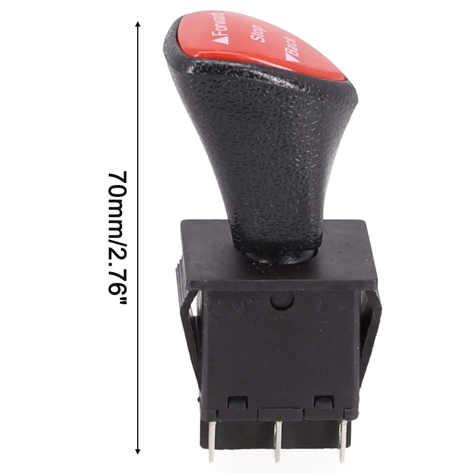 DPDT Latching Rocker Switch | KCD4-604-6P | Forward-Stop-Back Control for Marine & Automotive - Thumbnail 4