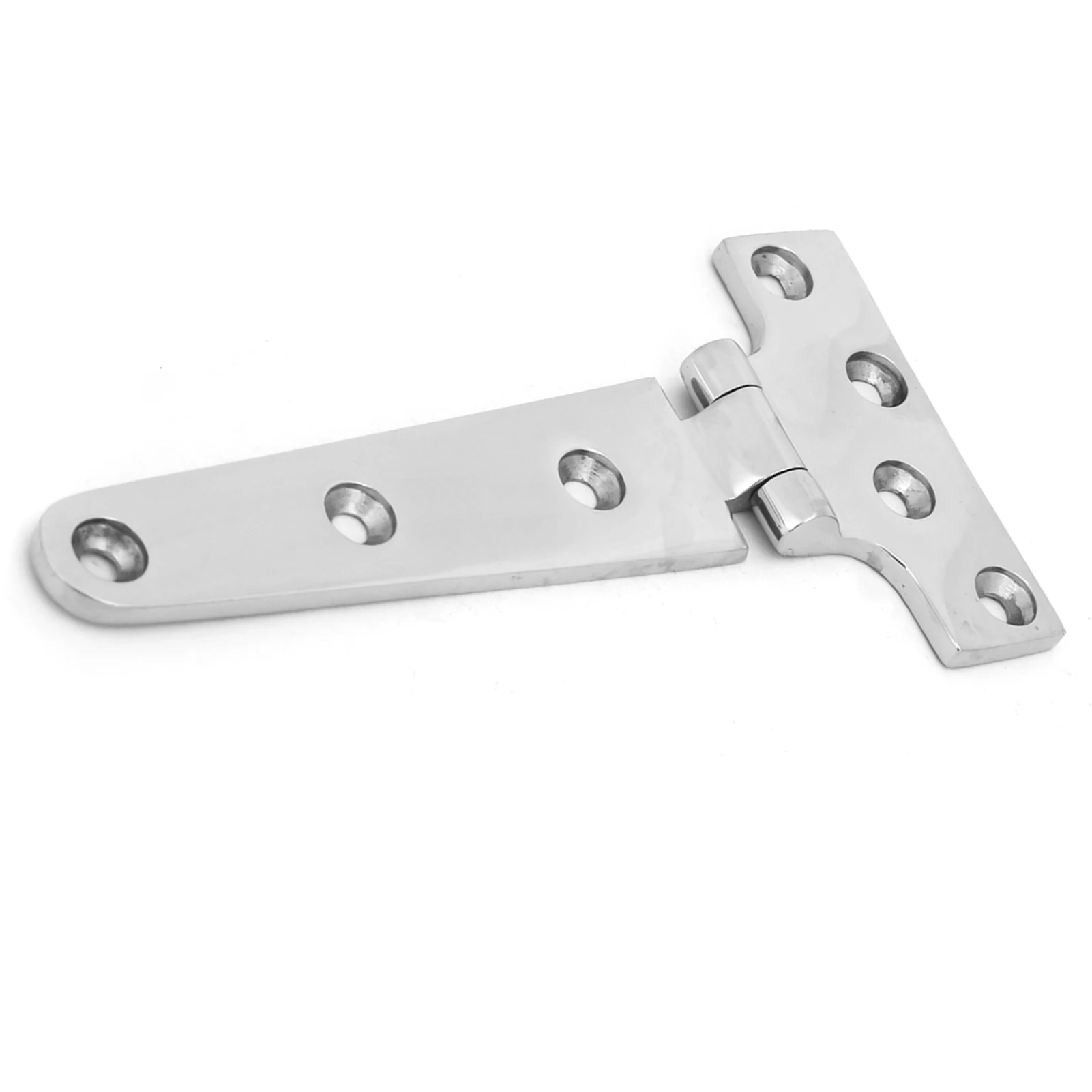 T-Type Door Hinge | Thickened Stainless Steel | Heavy-Duty Gate & Door Hardware 151x75mm - Thumbnail 3