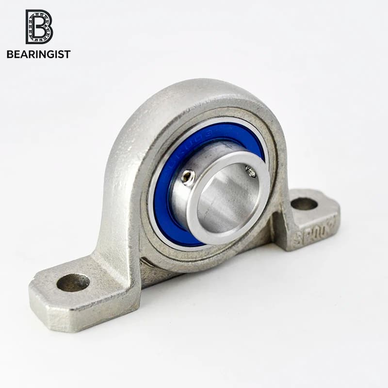 Pillow Block Bearing | 304 Stainless Steel | 10-25mm Mounted Bearings - Thumbnail 4