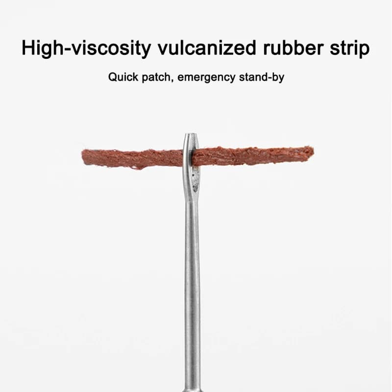 Tubeless Tire Repair Kit | MTB & Bike Puncture Fix | Plug & Insertion Tool Set - Thumbnail 4