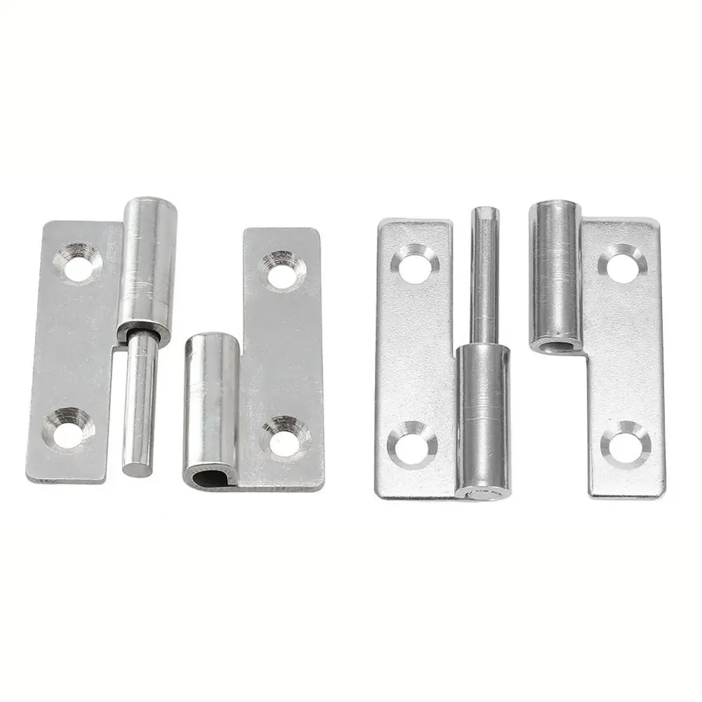 304 Stainless Steel Hinge | Lift-Off Detachable Design | Left/Right Open Slip Joint Hardware - Thumbnail 2