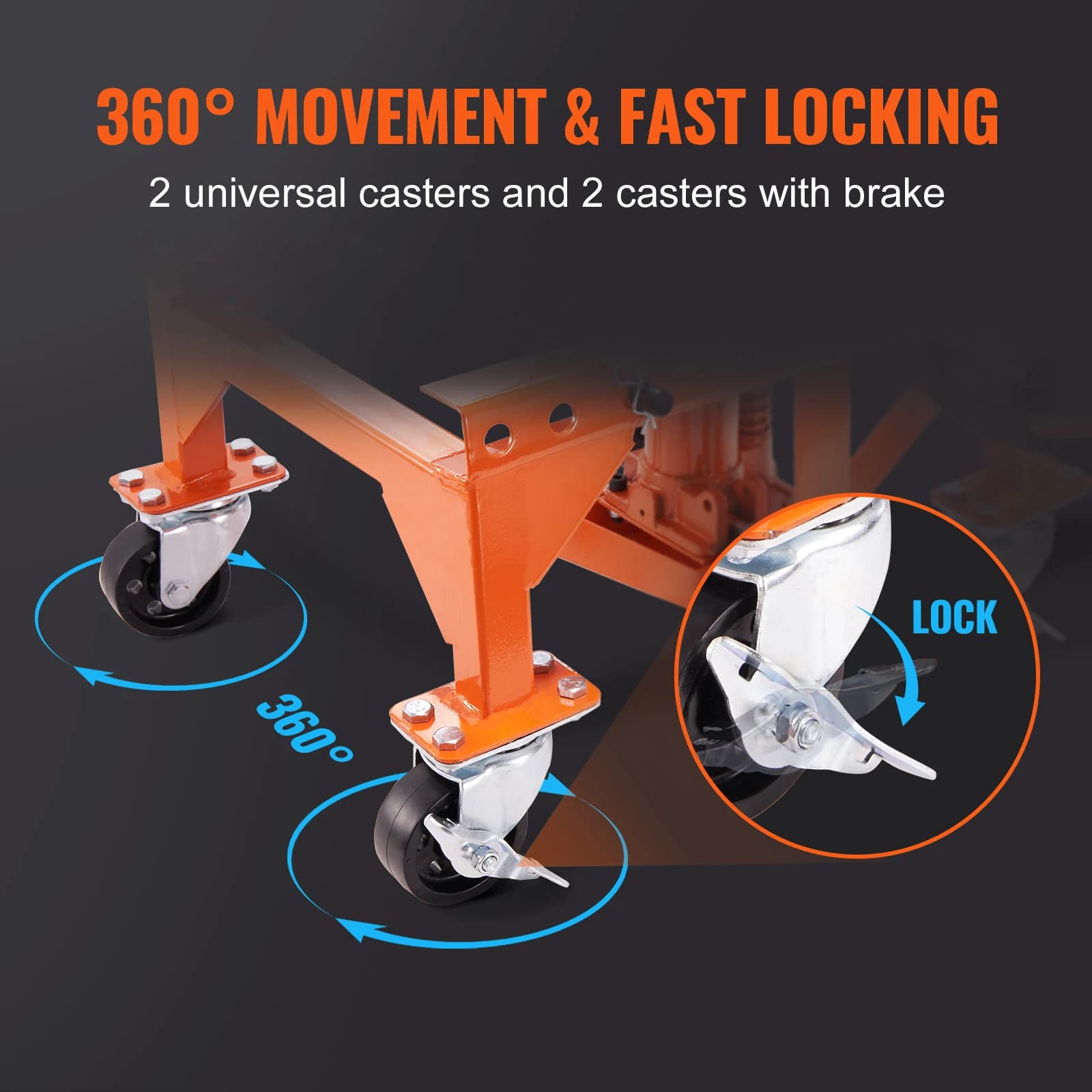 Hydraulic Motorcycle Lift | 350 lb Capacity | Foot-Operated Scissor Jack for Dirt Bikes - Thumbnail 6
