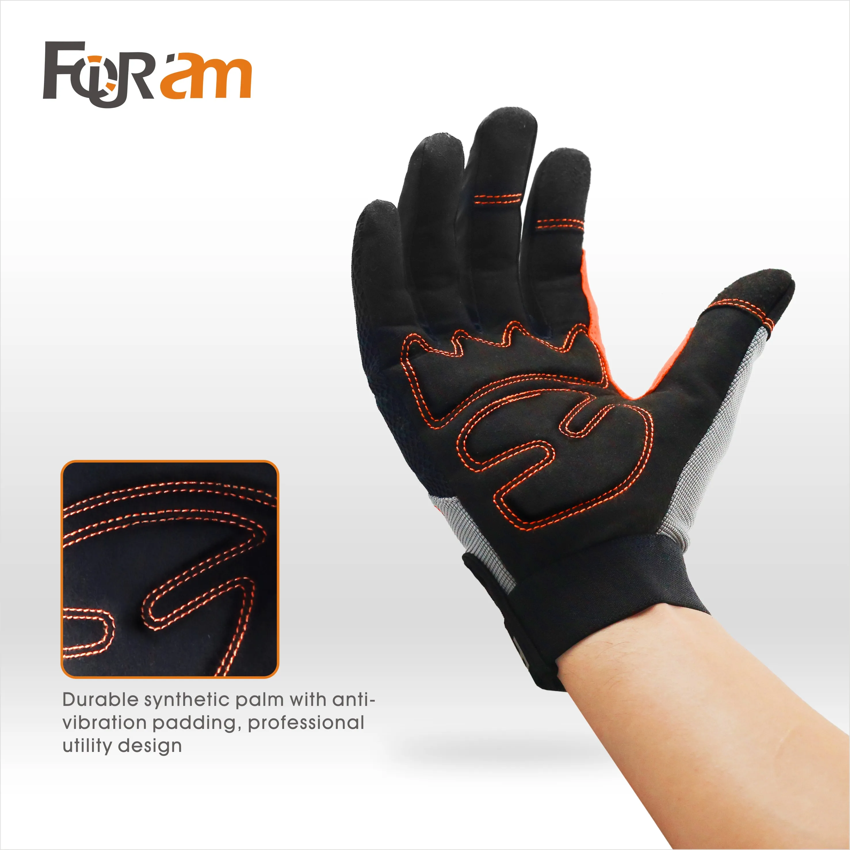 Dexterity Utility Gloves | Touchscreen & Excellent Grip | Multipurpose Work Safety - Thumbnail 5
