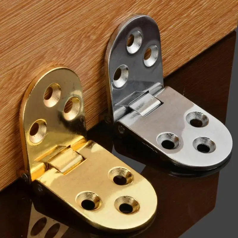 Self-Supporting Folding Hinge | Zinc Alloy Mounted Design | Foldable Table & Cabinet Door Hardware - Thumbnail 4
