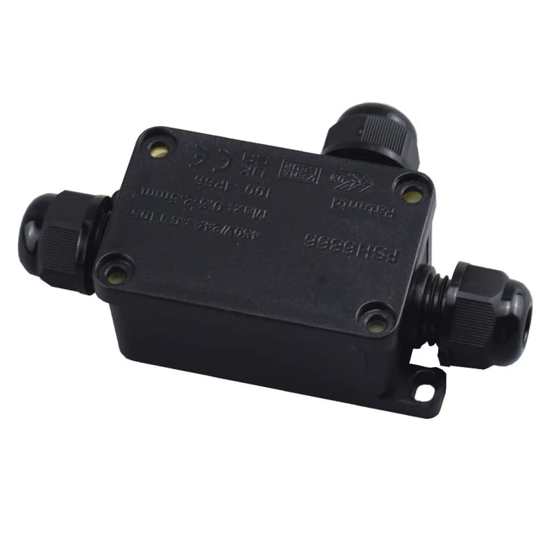 IP66 Waterproof Electrical Junction Box | 3-Way Terminal Connector for Outdoor LED Lighting - Thumbnail 6