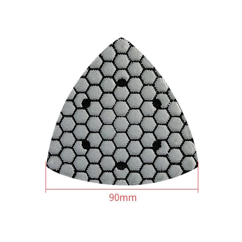 90mm Dry Polishing Pads | For Granite, Marble & Concrete | Diamond Abrasive Surface Restoration - Thumbnail 5