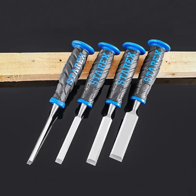 Wood Carving Chisel Set | 4-Piece Gouge Kit for Sculpture & Fine Woodworking - Thumbnail 5