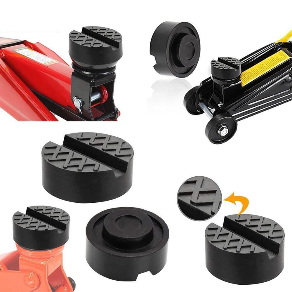 Car Lift Stand Adapters | Frame Rail & Pinch Weld Pads | Heavy-Duty Hydraulic Jack Support - Thumbnail 3