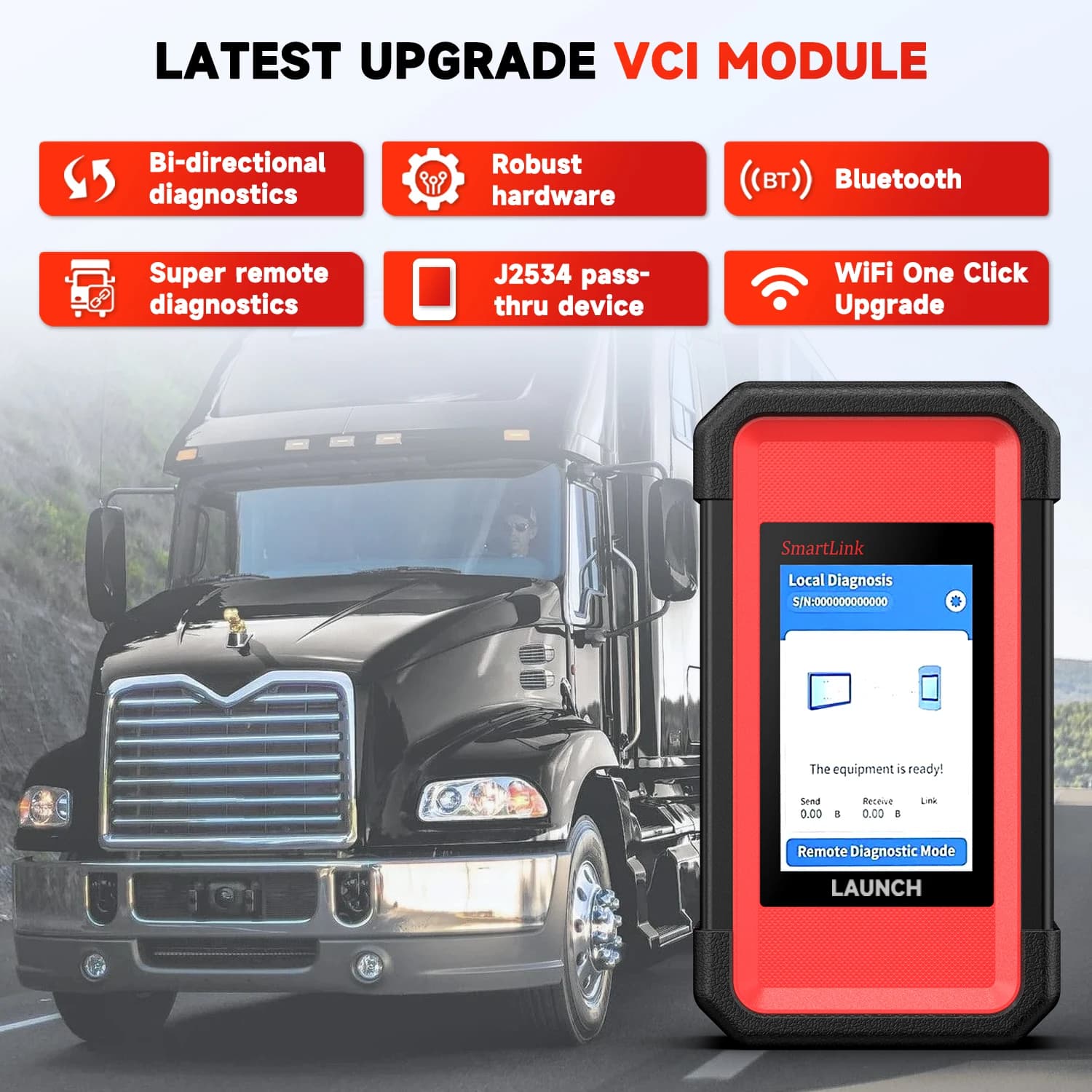 Heavy-Duty Truck Diagnostic Scanner | EGR & DPF Testing | ECU Coding Tool - Thumbnail 7