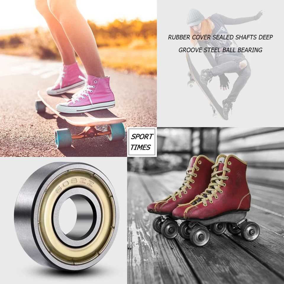 Ball Bearings 608ZZ-687ZZ | Deep Groove Miniature | Skateboard & 3D Printer - Thumbnail 4