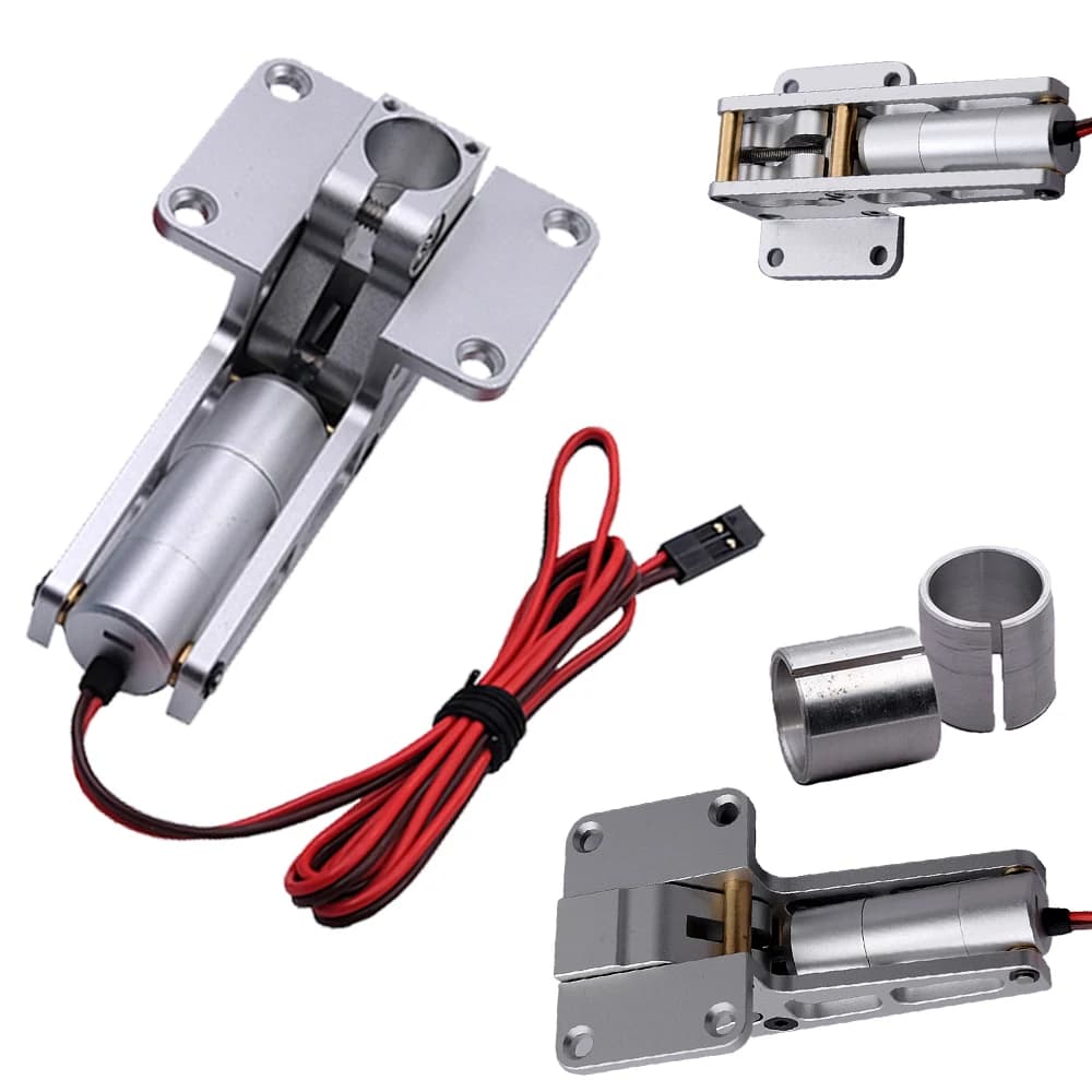 CNC Electric Retracts | 7-8KG, 90-120mm Stroke | For 90-120mm RC Plane Jets & Models - Thumbnail 4