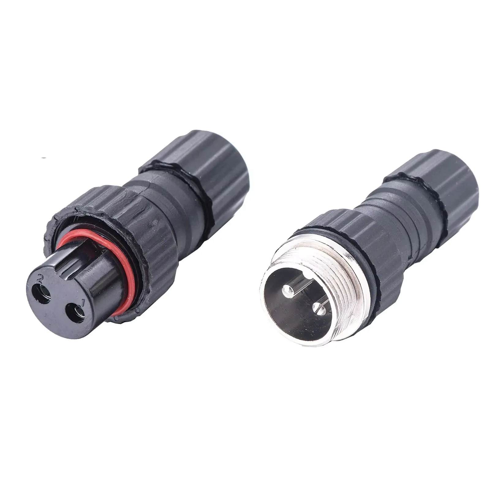 M16 Aviation Connector | IP65 Waterproof Panel Mount | 2-9 Pin Male/Female Plug Set - Image 1