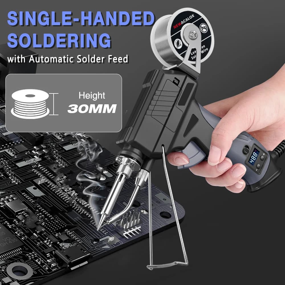 Digital Soldering Station | Adjustable Temperature 180-520°C | Precision Welding & Repair Kit - Thumbnail 3