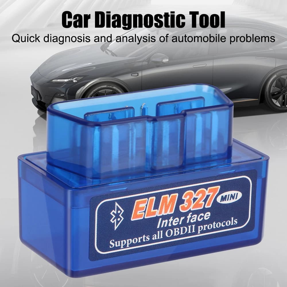 ELM327 OBD2 Bluetooth Scanner | Dual-Mode iOS/Android Adapter | Real-Time Code Reader - Thumbnail 4