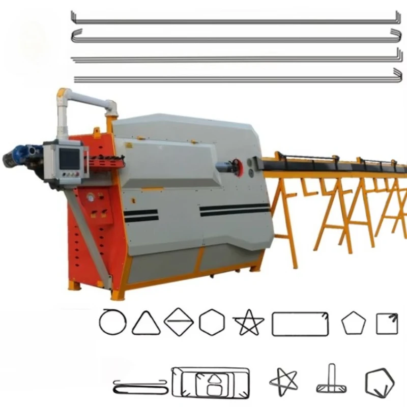 CNC Rebar Bender | Automatic Steel Bar Straightening & Cutting Machine - Thumbnail 2