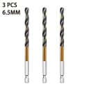 3pcs 6.5mm
