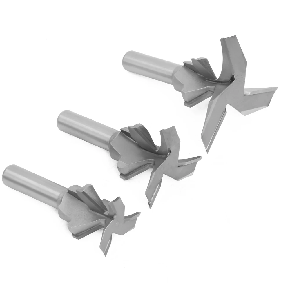 Arc Integrated Knife | 1/4 & 1/2 Inch Handle | 2 & 3 Edge Milling Cutter Tool - Thumbnail 6