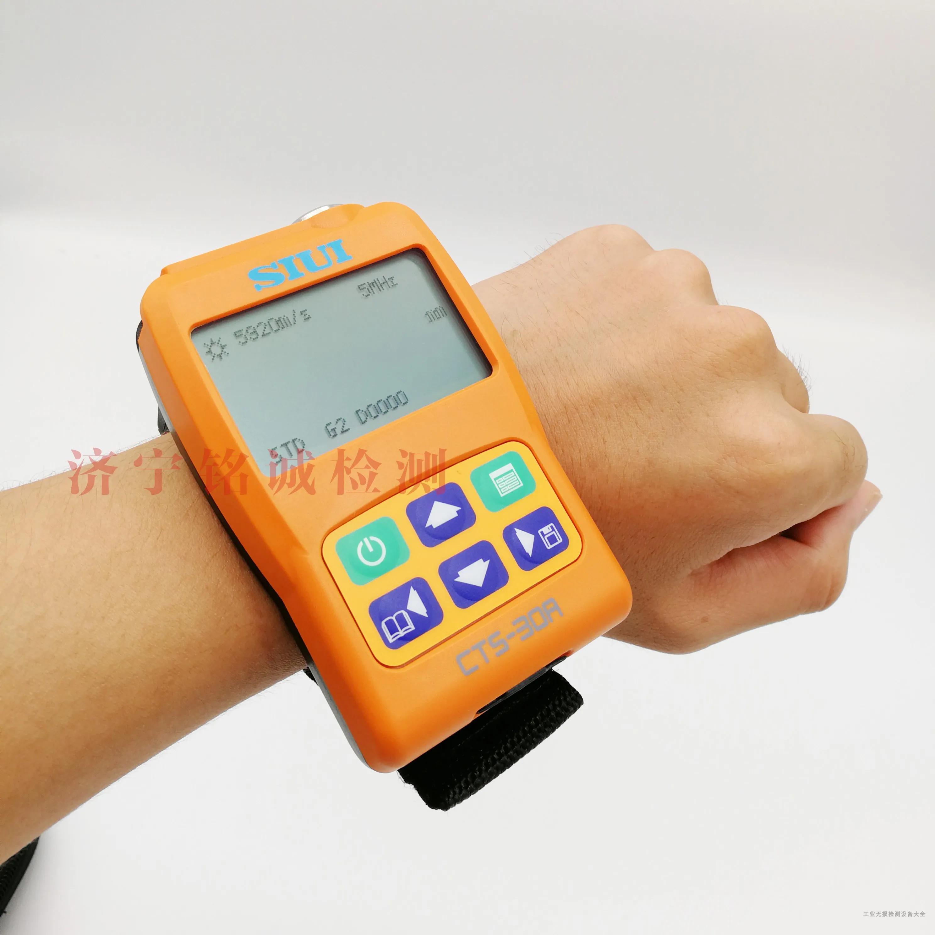 Ultrasonic Thickness Gauge: Wrist-Type with USB Data Storage for Metal - Thumbnail 3